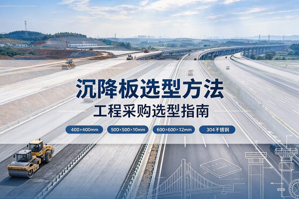 罗田沉降板选择方法