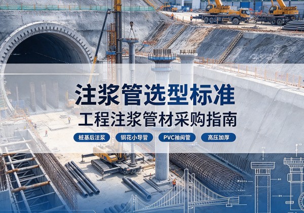 罗田注浆管选型标准